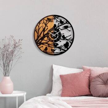 Nástenné hodiny ø 56 cm Birds – Wallity - Image 4