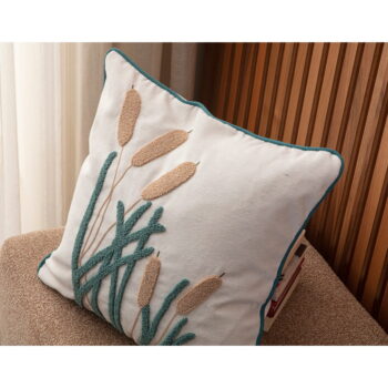 Dekoračný vankúš s prímesou ľanu 43x43 cm – Mila Home – Obrázok 3