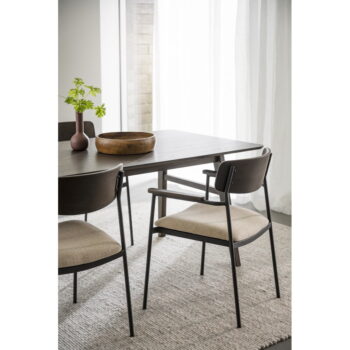 Krémovo-tmavohnedé jedálenské stoličky v súprave 2 ks Maymont – Rowico – Obrázok 10