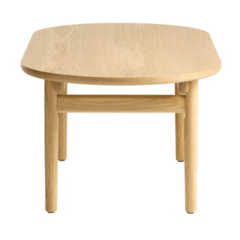Konferenčný stolík v dekore duba v prírodnej farbe 70x130 cm Carno – Unique Furniture - Image 3