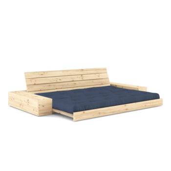 Tmavomodrá rozkladacia pohovka 244 cm Base – Karup Design – Obrázok 3