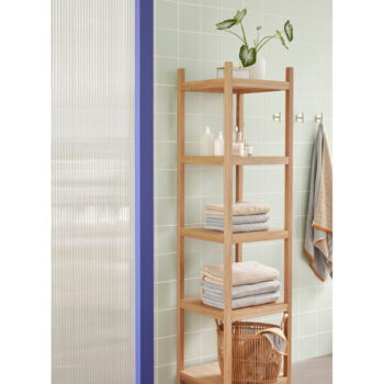 Regál z dubového dreva 45x180 cm Mason - Hübsch - Image 2