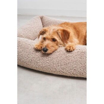 Béžový pelech pre psa z materiálu buklé 93x120 cm Senso Greige L – MiaCara - Image 3