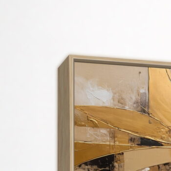 Obraz 150x60 cm Gold Abstraction - Image 4