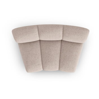 Béžový modul pohovky (stredový diel) Lupine – Micadoni Home - Image 3