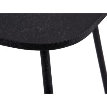 Kovový odkladací stolík 49.5x54 cm Boaz – Leitmotiv – Obrázok 3