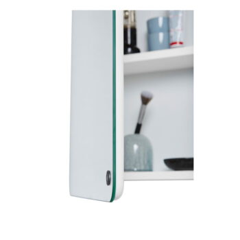 Biela závesná/so zrkadlom kúpeľňová skrinka 80x58 cm Color Bath – Tom Tailor - Image 8