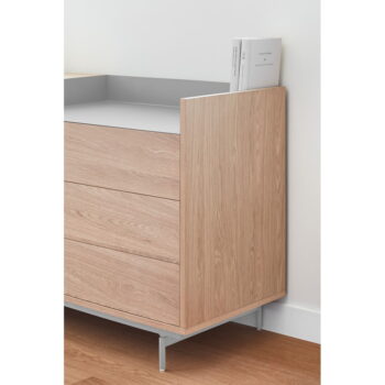 Svetlá hnedo-sivá komoda Teulat Valley, šírka 150 cm – Obrázok 9