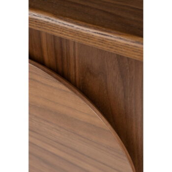 Hnedá nízka komoda v dekore orecha 120x58 cm Groove – Zuiver - Image 10
