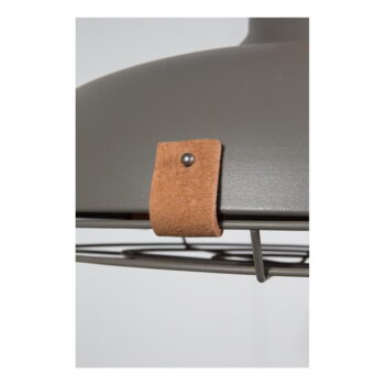 Sivé stropné svietidlo Zuiver Dek, Ø 51 cm - Image 7