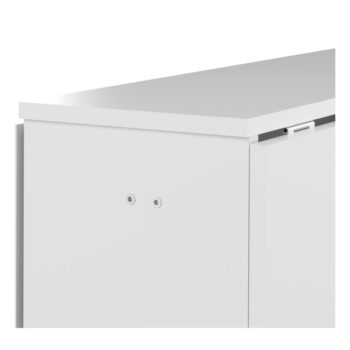 Rozkladací jedálenský stôl s bielou doskou 76x28 cm Papillon – TemaHome - Image 11