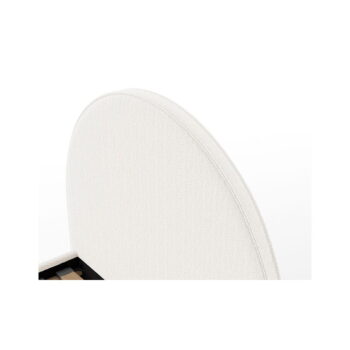 Biela čalúnená jednolôžková posteľ s roštom 90x200 cm MOON – Vipack - Image 6
