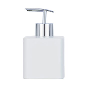 Biely keramický dávkovač mydla 290 ml Hexa – Wenko – Obrázok 2