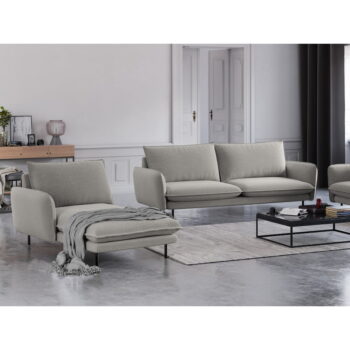 Svetlosivá leňoška Cosmopolitan Design Vienna, ľavý roh - Image 3