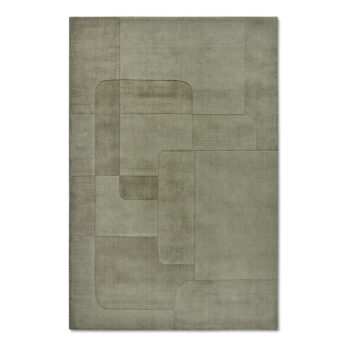Zelený ručne tkaný vlnený koberec 120x170 cm Charlotte – Villeroy&Boch - Image 9