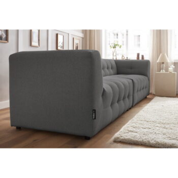 Tmavosivá pohovka 324 cm Kleber - Bobochic Paris – Obrázok 3