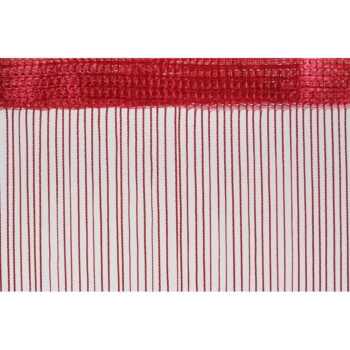 Červený záves do dverí 100x200 cm String – Mendola Fabrics - Image 2