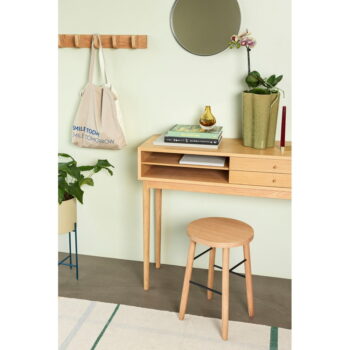 Pracovný stôl v dekore duba 37x145 cm Collect - Hübsch – Obrázok 3