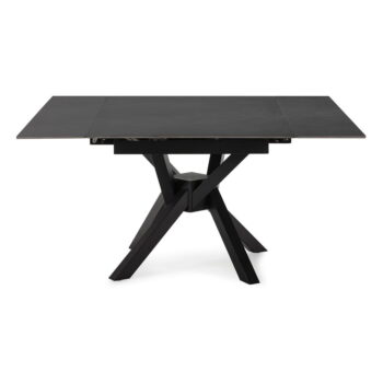Rozkladací jedálenský stôl s prídavnou doskou s doskou z kameňa 90x150 cm Arlene – Marckeric - Image 7