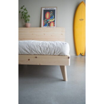 Dvojlôžková posteľ z borovicového dreva s roštom 160x200 cm Retreat – Karup Design – Obrázok 9