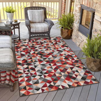 Červeno-sivý prateľný behúň 80x200 cm Ignite – Mila Home - Image 6