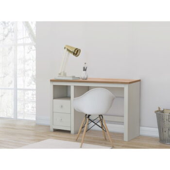 Pracovný stôl s doskou v dubovom dekore 50x120 cm Emerald – Støraa – Obrázok 3