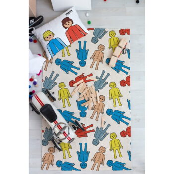 Detský koberec s prímesou bavlny 90x137 cm Everywhere – Playmobil - Image 2