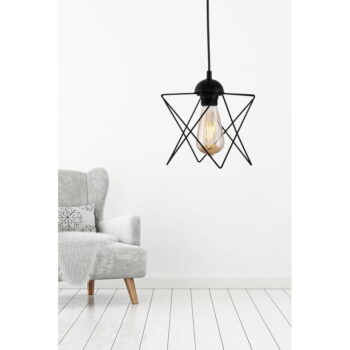 Čierne závesné svietidlo – Opviq lights - Image 2