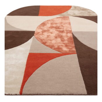 Vlnený koberec v tehlovej farbe 160x230 cm Spice – Asiatic Carpets - Image 3
