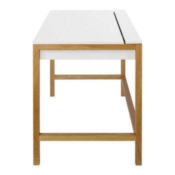 Pracovný stôl s bielou doskou Woodman NorthGate – Obrázok 4