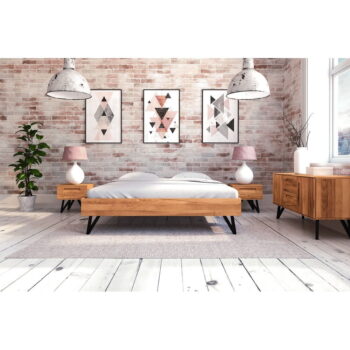 Dvojlôžková posteľ z bukového dreva 160x200 cm Golo - The Beds – Obrázok 4