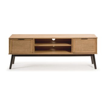 TV stolík z borovicového dreva 140x52 cm Natasha – Marckeric
