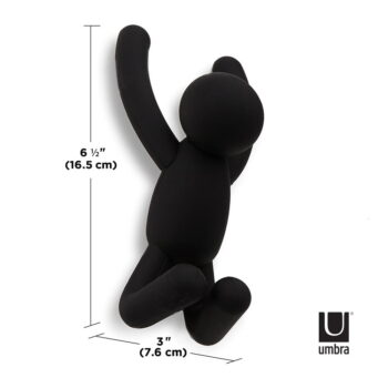 Nástenné plastové háčiky v súprave 3 ks Buddy - Umbra – Obrázok 8