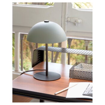 Zelená stolová lampa s kovovým tienidlom (výška 33 cm) Aleyla - Kave Home - Image 2