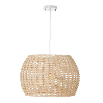 Ratanové stropné svietidlo v prírodnej farbe s ratanovým tienidlom ø 35 cm Natural Way – Casa Selección