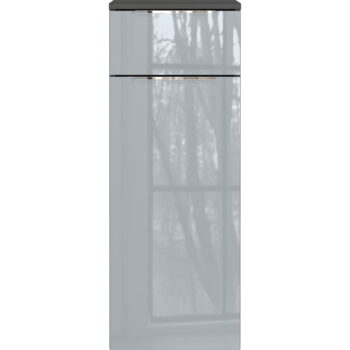 Sivá vysoká závesná kúpeľňová skrinka 36x93 cm Vasio – Germania