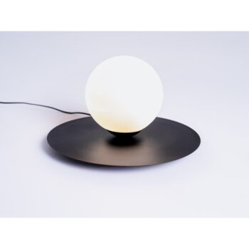 Čierna stolová lampa so skleneným tienidlom (výška 25 cm) Skiva Ball – CustomForm - Image 6