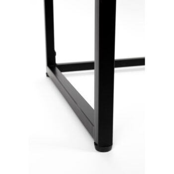 Čierny konzolový stolík 40x120 cm Guuji – White Label - Image 8