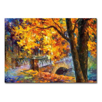 Nástenná reprodukcia na plátne Leonid Afremov, 100 × 70 cm
