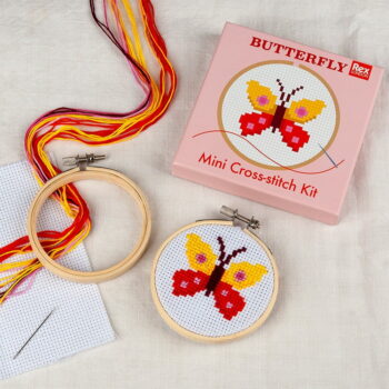 Kreatívna súprava Cross-stitch Kit Butterfly – Rex London - Image 2