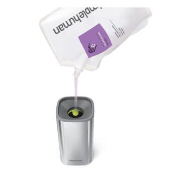 Dávkovač mydla z nerezovej ocele v striebornej farbe 295 ml - simplehuman - Image 3