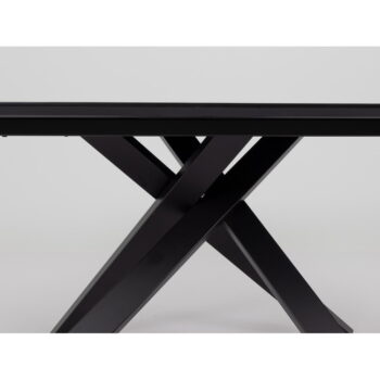 Jedálenský stôl s doskou v dekore jaseňového dreva 95x200 cm Cox –  Tenzo - Image 7