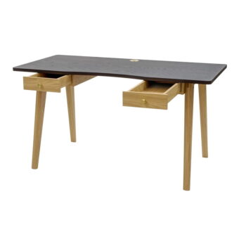 Pracovný stôl v dekore duba 70x140 cm Nice – Woodman – Obrázok 4
