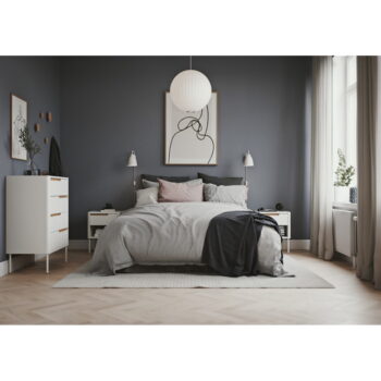 Biela komoda Tenzo Switch, 80 x 102 cm – Obrázok 8