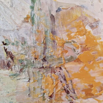 Ručne maľovaný obraz 100x70 cm – Wallity - Image 4