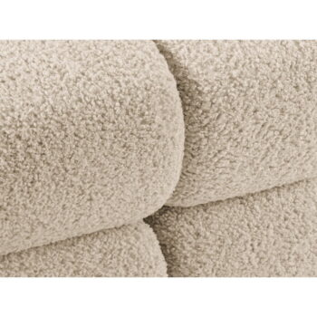 Béžový modul pohovky z textílie bouclé (ľavý roh) Bellis – Micadoni Home – Obrázok 7