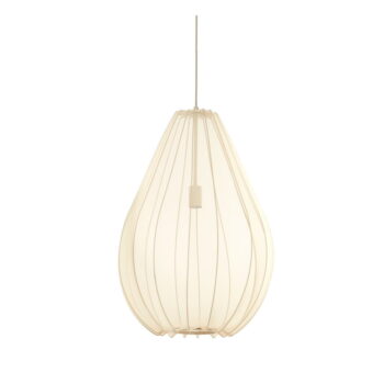 Béžové závesné svietidlo s textilným tienidlom ø 50 cm Itela – Light & Living - Image 4