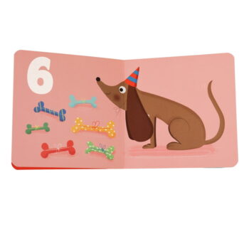 Interaktívna hračka First Numbers Book Animals – Rex London – Obrázok 3