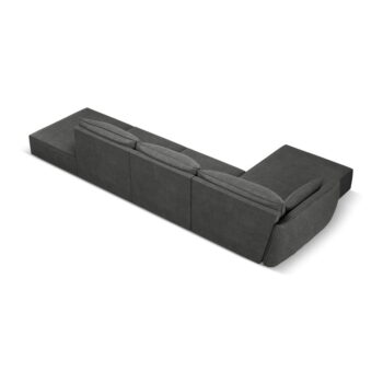 Sivá rohová pohovka (ľavý roh) Vanda - Mazzini Sofas - Image 3