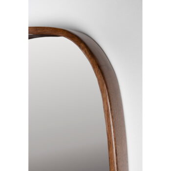Nástenné zrkadlo s dreveným rámom 40x120 cm Nyko – White Label - Image 2